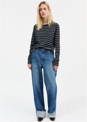 Loui bluse Navy/White Skall Studio 